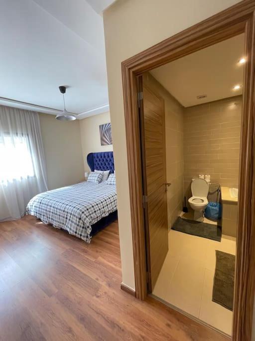 Chic & Cosy Flat Near Airport Lockbox Fast Wifi Apartment Nouaceur Luaran gambar