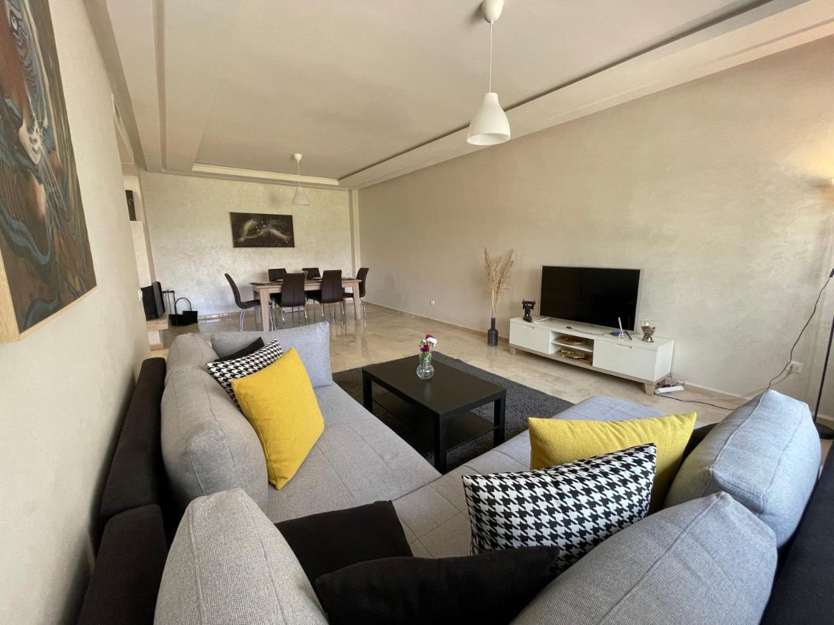Chic & Cosy Flat Near Airport Lockbox Fast Wifi Apartment Nouaceur Luaran gambar